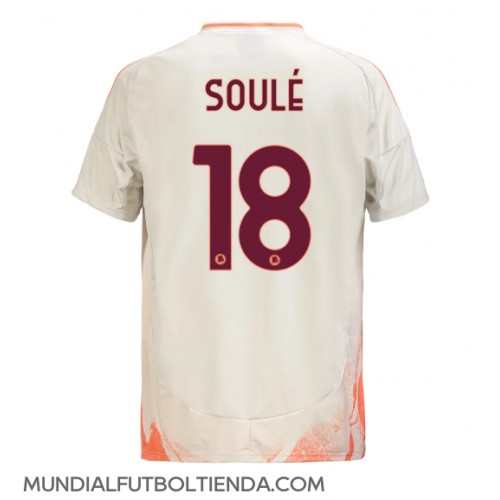 Camiseta AS Roma Matias Soule #18 Segunda Equipación Replica 2024-25 mangas cortas